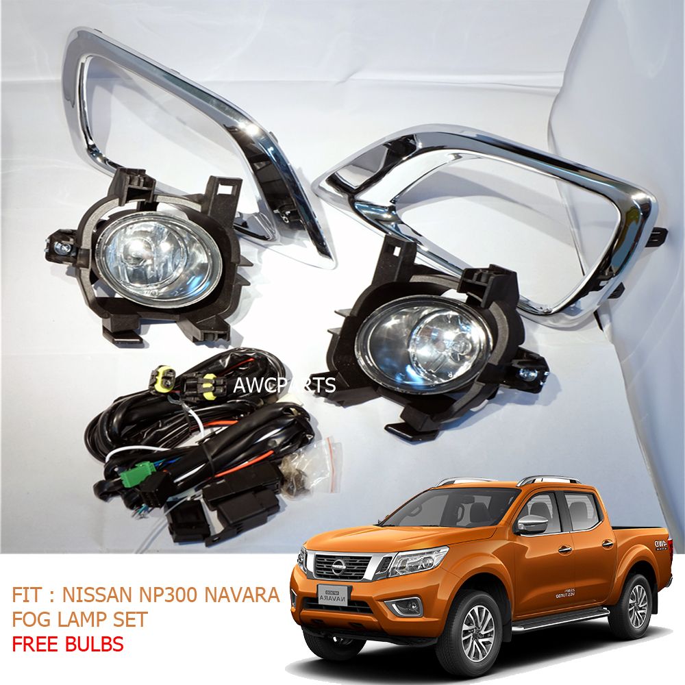 Fit Nissan Navara Np300 Pick Up 2Wd 4Wd Fog Lamp Spot Light Set Ute 14 15 16 eBay