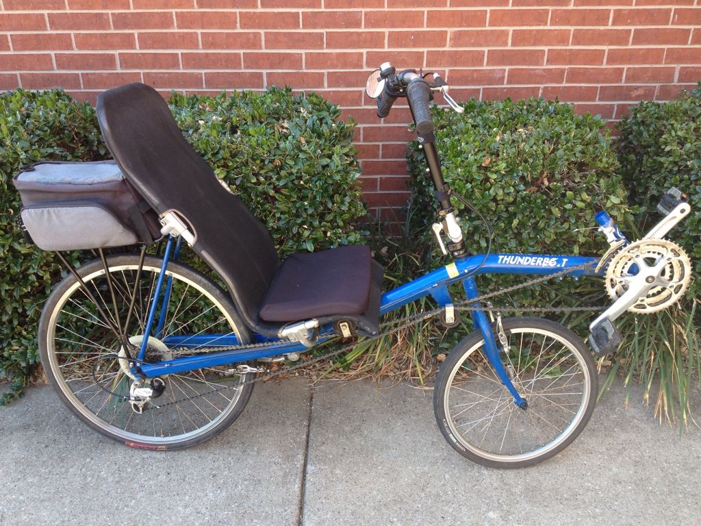 lightning thunderbolt recumbent