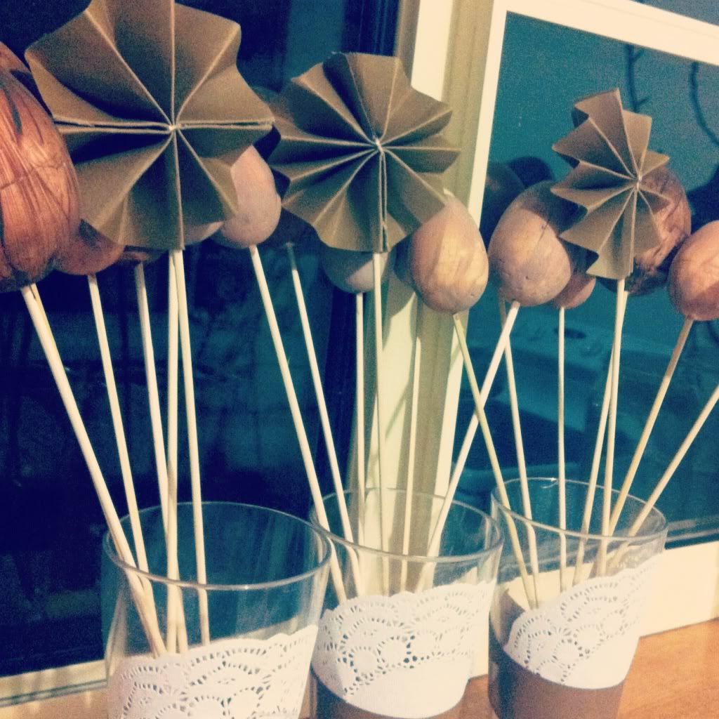 DIY pinwheels