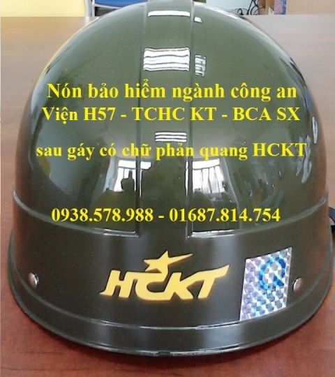 Mũ bảo hiểm công an HCKT & Victory 2 sọc, Dây nịt quân đội, Giầy công an