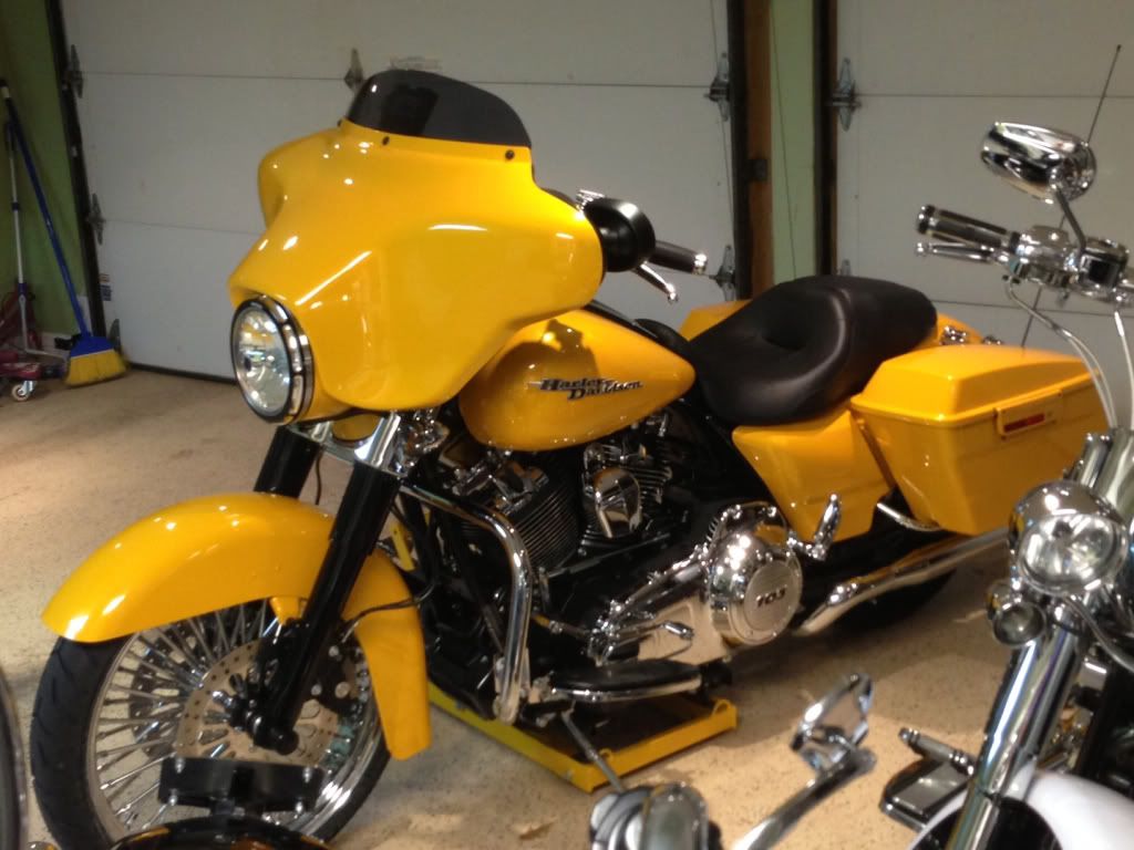 Chrome Yellow Pearl FLHX Page 6 Harley Davidson Forums