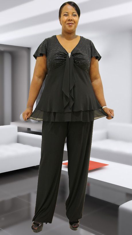 size 16 pant suit