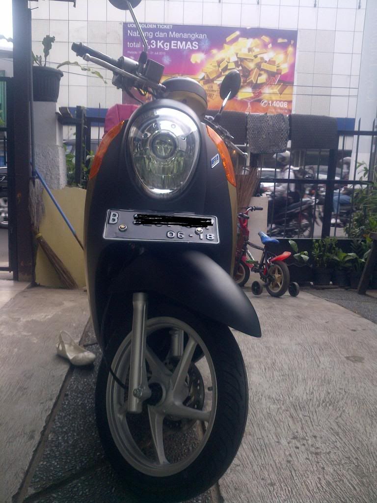 85 Modifikasi Scoopy Hitam Dop Kumpulan Modifikasi Motor Scoopy