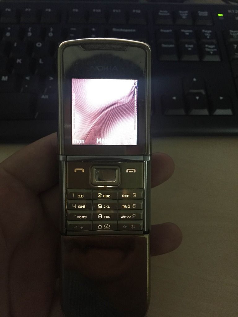 (có hình)Nokia 8800 Sirocco Gold dư dùng cần bán