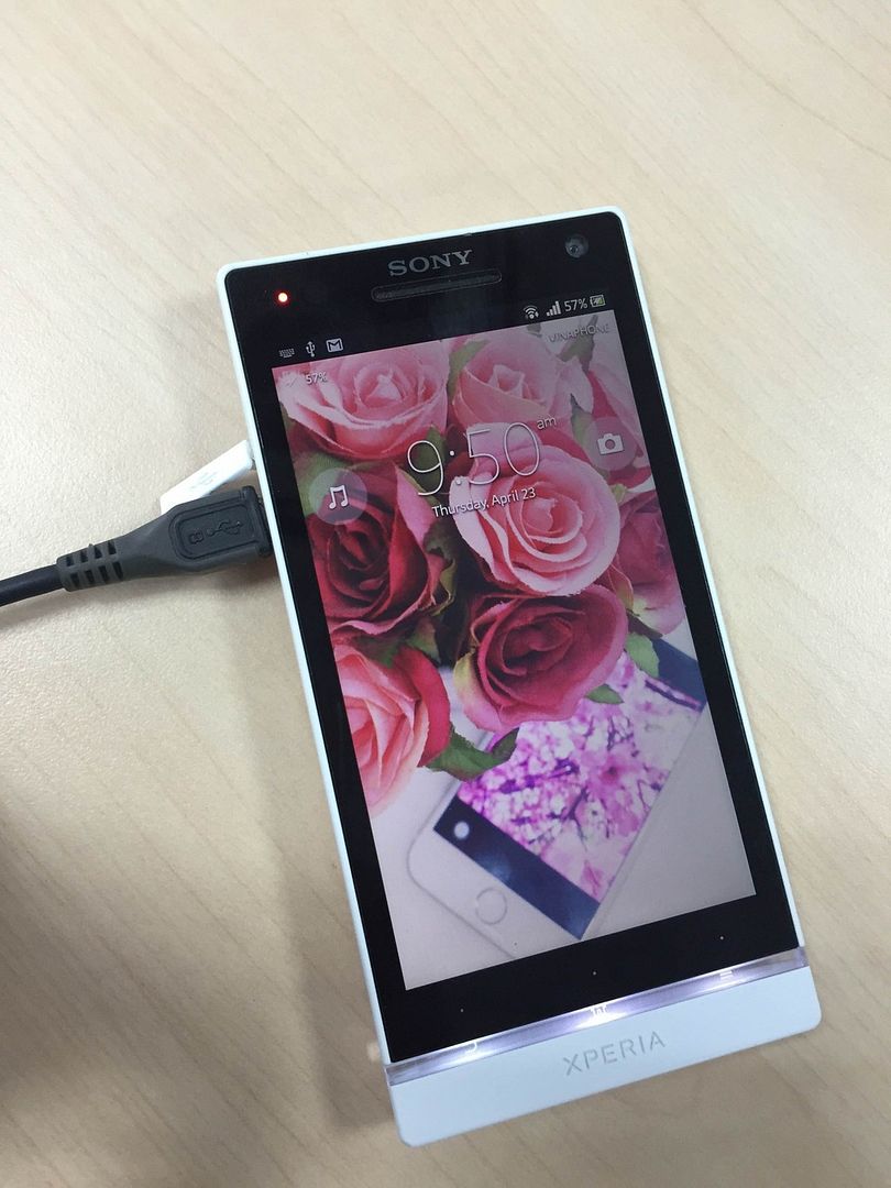 Xperia S trắng Ngọc Trinh fullbox trùng imei, máy gần như mới, xài kỹ - 2