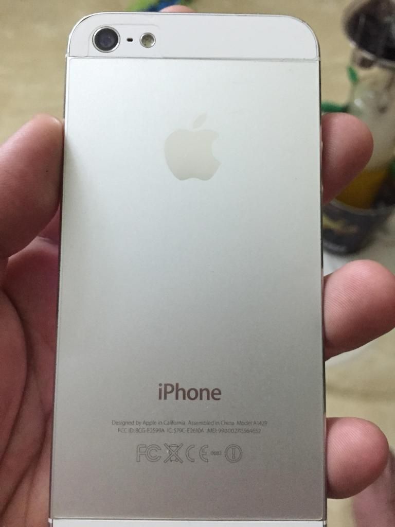 [HCM] Bán iphone 5 lock Sprint 16gb white đẹp fix full chức năng - 6