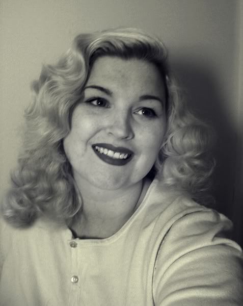 how to do rita hayworth pin curl waves vintage hair tutorial
