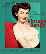 7 days of vintage bangs classic hollywood retro hair tutorials