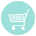 Shopping cart icon.