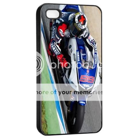 Jorge Lorenzo Yamaha Team 2012 MotoGP World Champion iPhone 4S Seamless Case  