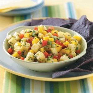 Pineapple Mango Salsa